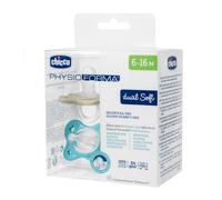 Chicco Gommotto Dual Soft Ciuccio in Silicone 6-16 Mesi 2 Pezzi
