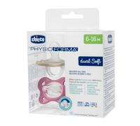 Chicco Gommotto Dual Soft Ciuccio in Silicone 6-16 Mesi 2 Pezzi
