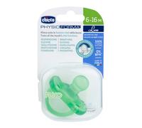 Chicco Succhietto PhysioForma Gommotto Luxe Fluo Silicone Trasparente 2-6 mesi 1 pezzo