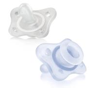 Chicco Gommotto Mini Soft Azzurro 0-2 Mesi 2 Pezzi