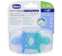 Chicco Gommotto Silicone Azzurro 6-16 Mesi Soft Altro