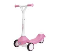 Chicco Il Mio Primo Monopattino Rosa per Bambini 2-5 Anni, 3 Ruote in Gomma Antiscivolo e Telaio Robusto Leggero, Sviluppo Equilibrio e capacità Motorie, Portata Max 20 kg, Colore Rosa