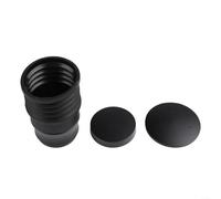Chicco in silicone e alluminio per HOPPER per Mazzer per MINI A, per MINI Doser, Super Jolly Coffee Grinders, contenitore di ricambio nero con pressa manuale per pulizia residua, 11,2 x 19,6 x 9,2 cm