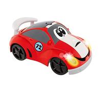 Chicco Johnny Coupé Racing Macchina Telecomandata per Bambini, Auto Telecomandata da Corsa con Radiocomando e Fari che si Accendono, Macchina Radiocomandata Rossa - Giochi Bambini 2 Anni - 6 Anni