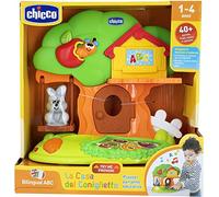 Chicco La Casa del Coniglietto, Gioco Elettronico, Gioco Educativo Bilingue, Impara l'Inglese,Playset per Bambini 1-4 Anni, Playset Parlante Educativo, con Suoni e Canzoni, Giocattolo Prima Infanzia