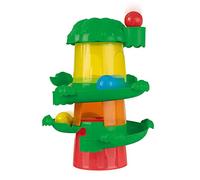 Chicco La Casa sull'Albero 2in1, Giocattolo Educativo Evolutivo per la Coordinazione Occhio-Mano, 3 Tazze Impilabili, 2 Scivoli, 3 Palline, Paint-free, Made in Italy, Giochi per Bambini 6 mesi-3 anni