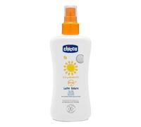 Chicco Latte Solare Spray Chicco SPF50+ per bambini, protezione alta
