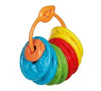 Chicco Le Bocce del Bosco, 8 Bocce da Gioco, con Gli Animali del Bosco, Piatte, con Forma Ergonomica, 1 Boccino, 1 Anello per Trasportarle, Stimola la Coordinazione, Giochi Bambini 2-5 Anni