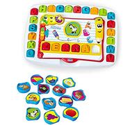 Chicco Leone e apprendimento, Gioco educativo Edu4You, Tavolo di attività Elettronica, per Imparare Le Lettere dell'alfabeto, Ispirato a Montessori, Giocattolo per Bambini dai 3 ai 6 Anni