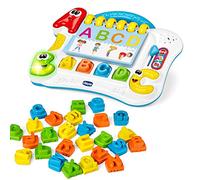 Chicco Lettere in Movimento Edu4You, Gioco Educativo Elettronico con Frasi e Canzoni per Imparare Le Lettere dell'Alfabeto, Ispirato al Metodo Montessori - Giochi Bambini 3-6 Anni