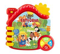 CHICCO Libro della Fattoria Bilingue, Multicolore, 10514 [Edizione dallo Spagnolo all'Inglese]