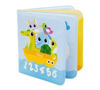 Chicco Libro Neonato per Bagnetto In Plastica Morbida Impara i Numeri Colori e