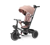 Chicco Triciclo Evolutivo 4 in 1 per Bambini 6 Mesi - 5 Anni, Sedile Reversibile, Manico Telescopico e Chiusura Compatta, Triciclo Pieghevole con Tettoia Parasole e Freno Centralizzato
