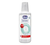 Chicco Liquido Disinfettante Multiuso 1 Litro, Igienizzante per Biberon, Tettarelle, Succhietti e Giochi, Soluzione per Decontaminazione Frutta e Verdura,Formula Inodore ad Elevato Potere Battericida