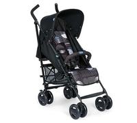 Chicco London Up Cane Pusher - 0-36 mesi - fino a 15 kg - File di carico - Sicurezza Arceau - Black Matrix
