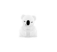 Chicco Luce Notte, Luce Notturna Ricaricabile Per Bambini a Forma Di Simpatico Koala, Luce Notte Portatile, Morbido Materiale, 8 Luci Multicolore, Cavo USB Incluso, 0 Mesi+