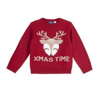 Chicco Maglioni di Natale in Tricot Bambino e Ragazzo/Bambina e Ragazza, Rosso (3), 12 Mesi, Designed in Italy