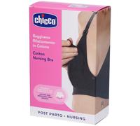 Mammy Allattamento Cotone Nero 6C Chicco 1 Reggiseno