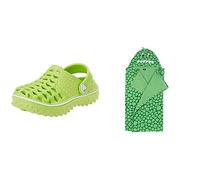 Chicco Mango+Accappatoio - Verde + Verde (Set), 23 EU