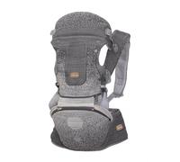 Chicco Airy Hip Fit Marsupio Ergonomico 3-in-1 | Tessuto Traspirante 3D Flyknit, Supporto Base Removibile per Distribuzione Peso | Posizioni Multiple: Fronte Mamma, Fronte Strada e Zaino | 0-15kg