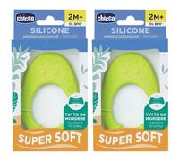 Chicco Massaggiagengive Super Soft 2+ Mesi 2x1 St