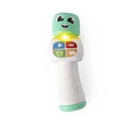 Chicco Microfono Giocattolo per Bambini 18-36 Mesi, Gioco elettronico Musicale Prima Infanzia, modalità di Gioco 4in1, Microfono interattivo con Effetti Divertenti, Melodie, Suoni e Luci
