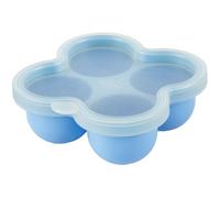 Chicco Multifunctional Food Storage Container Blue contenitore da mangiare 4x60 ml