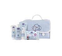 Set Beauty Piquet Chicco Natural Sensation Baby Cosmetic Set Azzurro