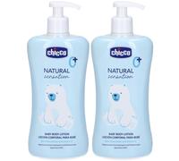 Chicco Natural Sensation Baby Crema Corpo 2x500 ml