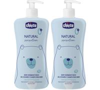 Chicco Natural Sensation Baby Detergente Corpo e Capelli 2x500 ml