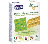Chicco Cerotti Sticker Colorati e Profumati alla Citronella, multicolore