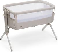 CHICCO Next to Me Armonia - Lettino Culla Neonato da Campeggio, Viaggio, Portatile Fianco Letto per Co-sleeping con Ruote colore Motherpearl