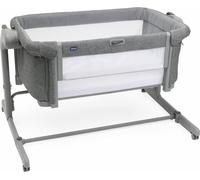 CHICCO Next to Me Magic Evo - Lettino Neonato Fianco Letto per Co-sleeping con Ruote colore Dark Grey