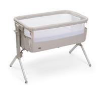 CHICCO Next to Me Armonia - Lettino Culla Neonato da Campeggio, Viaggio, Portatile Fianco Letto per Co-sleeping con Ruote colore Motherpearl