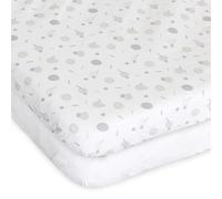 Chicco Lenzuola per culla Next2Me 100% cotone morbido - Accessorio originale - Confezione da 2