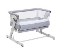 Culla Chicco Next2Me Pop Up Grey Mist Richiudibile con Materasso e Borsa da Viaggio