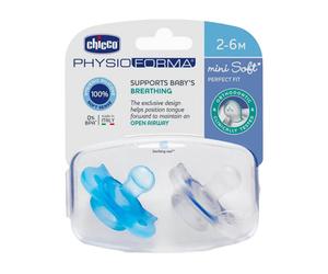Chicco Nursing Physio Mini Soft Succhietto Natural Feeling Extra Morbido 2 Pezzi