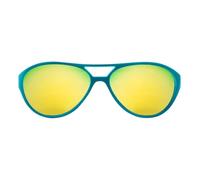 Chicco Occhiali da Sole Bimbo 36m+, Lenti Resistenti e Antigraffio, Proteggono dai Raggi UVA e UVB, Montatura Morbida e Flessibile, Lenti colorate a specchio, Custodia Portaocchiali Inclusa, Verde