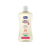 Chicco Olio Massaggio Chicco Baby Moments per neonati, 200ml
