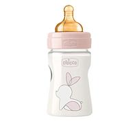 Chicco Original Touch Biberon, Bimba, Flusso Lento, Rosa, 150 ml