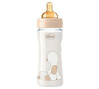 Chicco Original Touch Biberon, Unisex, Flusso Regolabile, Beige, 250 ml