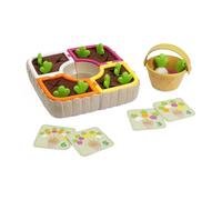 Chicco Orto Sensoriale Montessori 21 Pezzi, Gioco Educativo per Imparare Numeri e Colori, Sviluppo Motricità Fine e Logica, Regalo per Bambino, con 12 Verdure Colorate, Senza Vernici, 1 Anno+