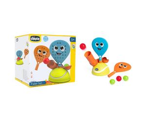 Chicco Padel Set Baby Fit & Fun con Racchette e Palline