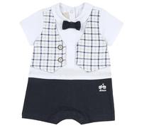 Chicco Pagliaccetto Neonato con Comoda Apertura con Bottoncini, Morbido Cotone, Lavabile in Lavatrice, Abbigliamento Neonato 0-24 Mesi, Designed in Italy