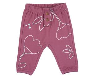 Chicco Pantaloni della Tuta, Pantaloni Bimba 0-24, Rosa, 9 Mesi