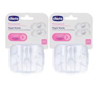 Chicco® Paracapezzoli in Silicone Misura S/M 2x2 pz Paracapezzoli
