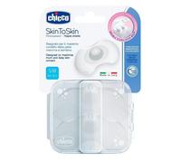 Chicco Paracapezzoli Silicone Taglia S/M Bianco