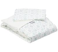 Chicco Parure Copripiumino 3 Pezzi Next2Me Foxy, Bianco e Verde