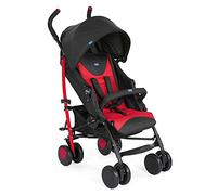 Chicco 07079431300000 carrozzina Passeggino gemellare 1 seduta(e) Nero, Rosso