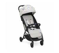 CHICCO GLEE - Passeggino Ultraleggero Pieghevole da 0-4 Anni 0-22 Kg Schienale e Poggiapiedi Regolabili colore Joking beige